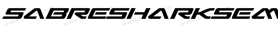 SabreSharkSemiBoldSemiStr-rMmy字体转换