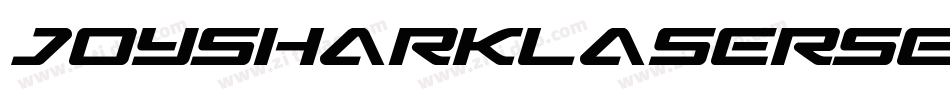 JoySharkLaserSemiCondensedItalic-YRWa字体转换