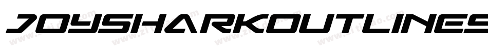 JoySharkOutlineSemiConital-vlO7字体转换