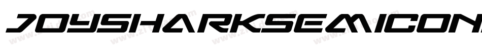 JoySharkSemiCondensed3D-7nvR字体转换