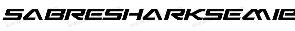 SabreSharkSemiExpanded-gzW1字体转换 SabreSharkSemiExpanded-gzW1字体转换