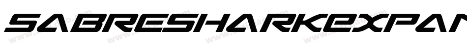 SabreSharkExpanded-MPDr字体转换