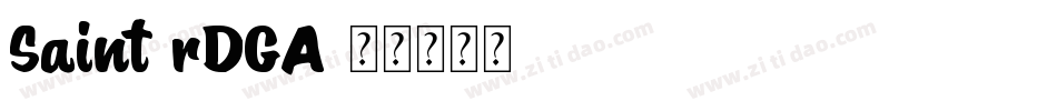 Saint-rDGA字体转换