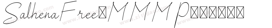 SalhenaFree-MMMP字体转换