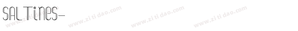 Saltines字体转换