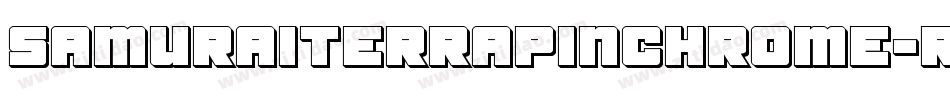 SamuraiTerrapinChrome-RWx3字体转换