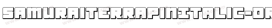 SamuraiTerrapinItalic-dRBX字体转换