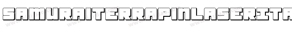 SamuraiTerrapinLaserItalic-LXxW字体转换