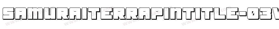 SamuraiTerrapinTitle-03V9字体转换