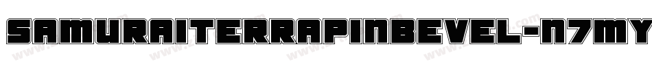 SamuraiTerrapinBevel-n7mY字体转换 SamuraiTerrapinBevel-n7mY字体转换