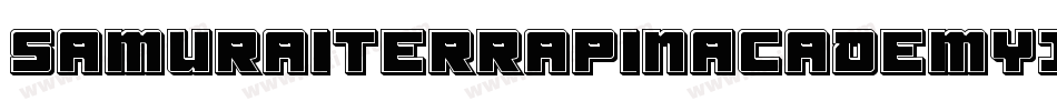 SamuraiTerrapinAcademyItal-lvwV字体转换