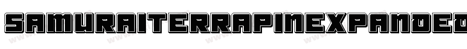 SamuraiTerrapinExpandedItal-2pVK字体转换