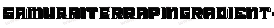 SamuraiTerrapinGradient-v90O字体转换