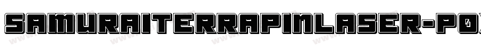 SamuraiTerrapinLaser-P0xm字体转换