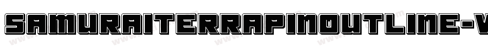 SamuraiTerrapinOutline-W3Gn字体转换
