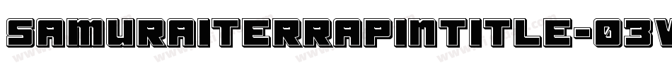 SamuraiTerrapinTitle-03V9字体转换