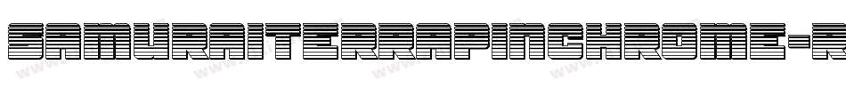 SamuraiTerrapinChrome-RWx3字体转换