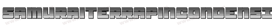 SamuraiTerrapinCondensItal-Ypxv字体转换 SamuraiTerrapinCondensItal-Ypxv字体转换
