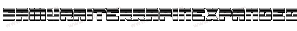 SamuraiTerrapinExpandedItal-2pVK字体转换