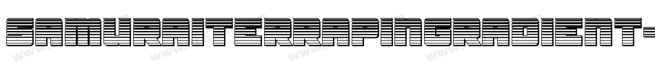 SamuraiTerrapinGradient-v90O字体转换