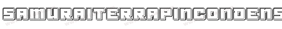 SamuraiTerrapinCondensItal-Ypxv字体转换 SamuraiTerrapinCondensItal-Ypxv字体转换