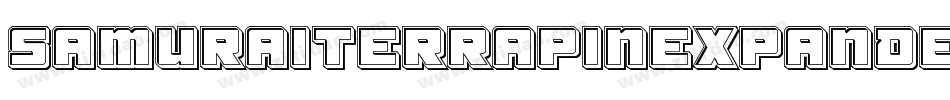 SamuraiTerrapinExpanded-KLqp字体转换