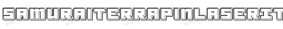 SamuraiTerrapinLaserItalic-LXxW字体转换
