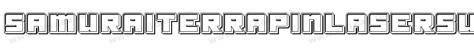 SamuraiTerrapinLaserSuperit-Xxz9字体转换