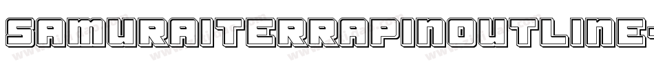 SamuraiTerrapinOutline-W3Gn字体转换