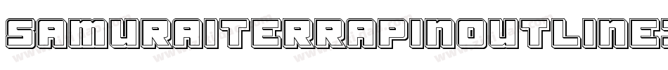 SamuraiTerrapinOutlineItal-alnK字体转换