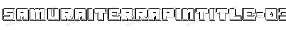 SamuraiTerrapinTitle-03V9字体转换