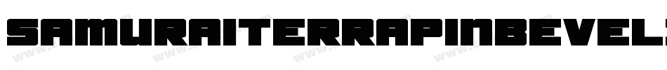 SamuraiTerrapinBevelItalic-1xVZ字体转换