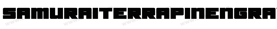 SamuraiTerrapinEngravedItal-Mgxr字体转换