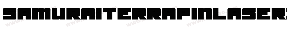 SamuraiTerrapinLaserItalic-LXxW字体转换