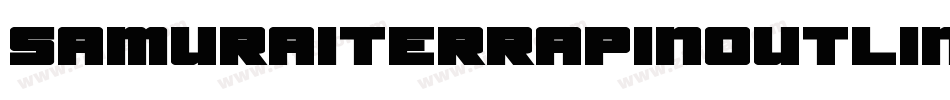 SamuraiTerrapinOutlineItal-alnK字体转换