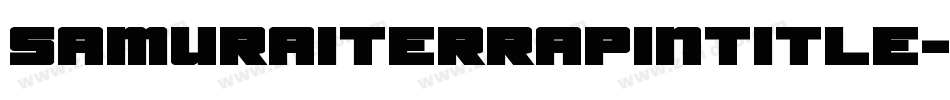 SamuraiTerrapinTitle-03V9字体转换