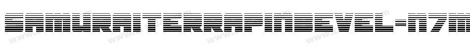 SamuraiTerrapinBevel-n7mY字体转换 SamuraiTerrapinBevel-n7mY字体转换