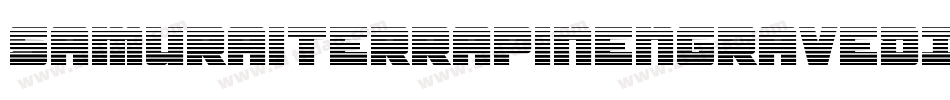 SamuraiTerrapinEngravedItal-Mgxr字体转换