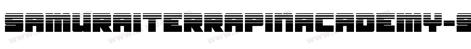 SamuraiTerrapinAcademy-9jVB字体转换