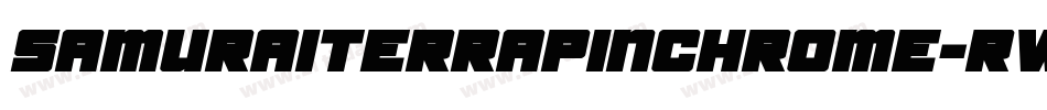 SamuraiTerrapinChrome-RWx3字体转换