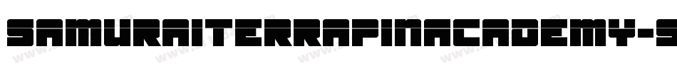 SamuraiTerrapinAcademy-9jVB字体转换