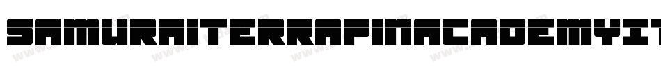SamuraiTerrapinAcademyItal-lvwV字体转换