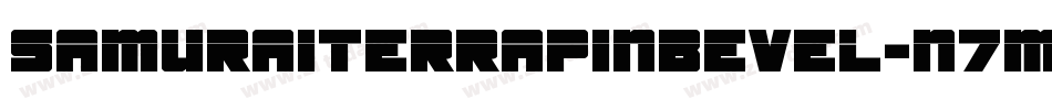 SamuraiTerrapinBevel-n7mY字体转换 SamuraiTerrapinBevel-n7mY字体转换
