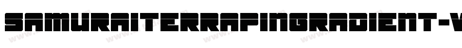 SamuraiTerrapinGradient-v90O字体转换
