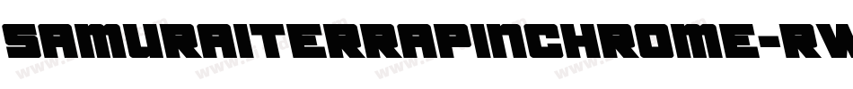 SamuraiTerrapinChrome-RWx3字体转换