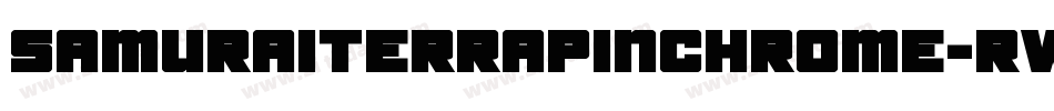 SamuraiTerrapinChrome-RWx3字体转换
