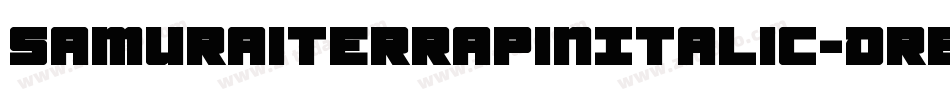 SamuraiTerrapinItalic-dRBX字体转换