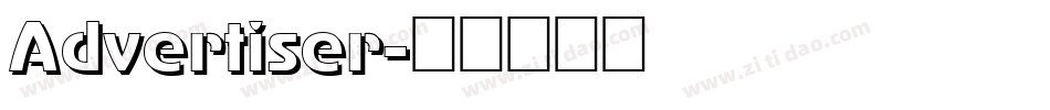 Advertiser字体转换