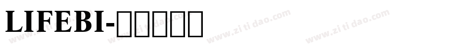 LIFEBI字体转换