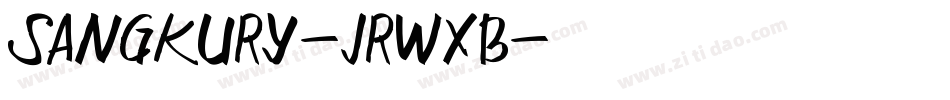 Sangkury-JRWXB字体转换